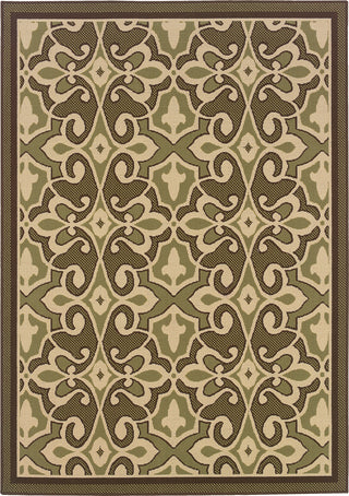 Oriental Weavers Montego 2335G Green/Ivory Area Rug main image