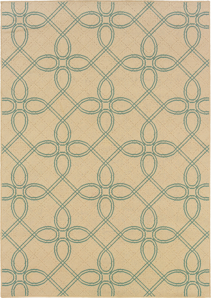 Oriental Weavers Montego 6991J Ivory/Blue Area Rug main image
