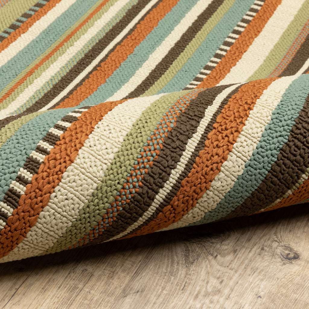 Oriental Weavers Montego 6996C Green/Blue Area Rug Incredible Rugs