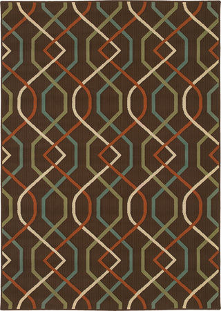 Oriental Weavers Montego 896N6 Brown/Ivory Area Rug main image