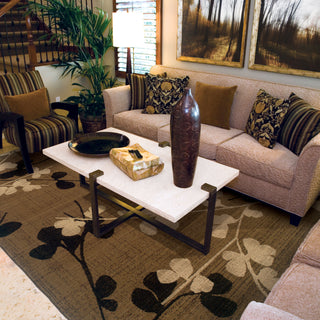 Oriental Weavers Nadira 1334N Brown/Black Area Rug Lifestyle Image