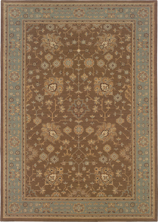 Oriental Weavers Nadira 220D2 Tan/Blue Area Rug main image