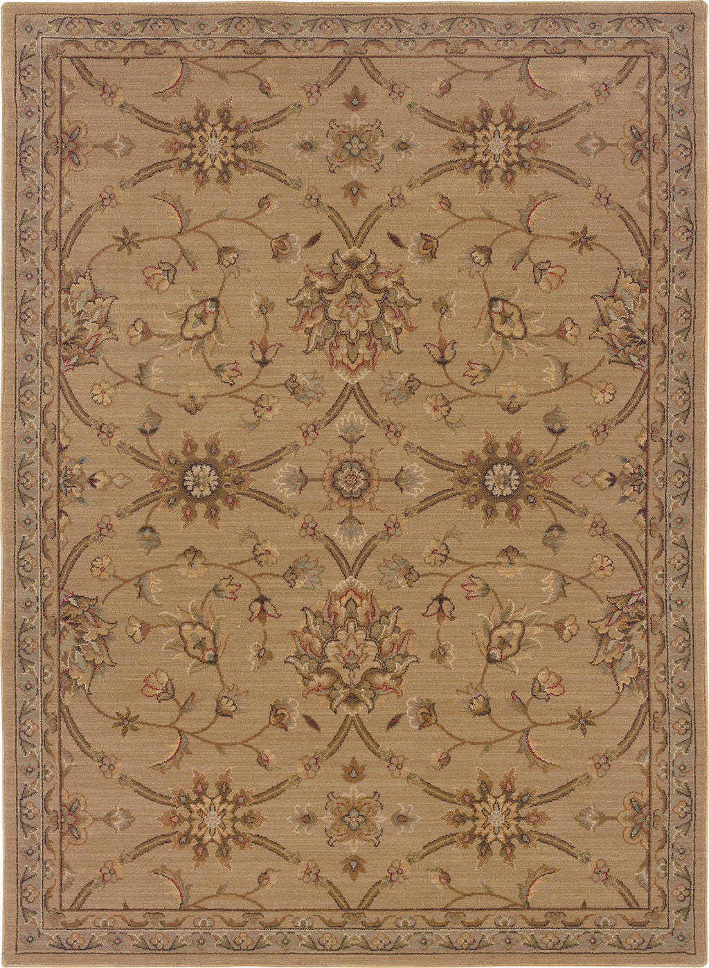 Oriental Weavers Nadira 312I2 Beige/Green Area Rug Incredible Rugs