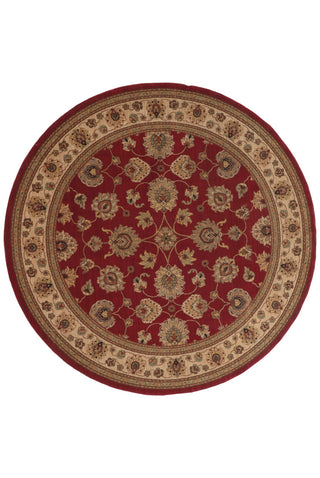 Oriental Weavers Nadira 339C2 Red/Ivory Area Rug 9' Round