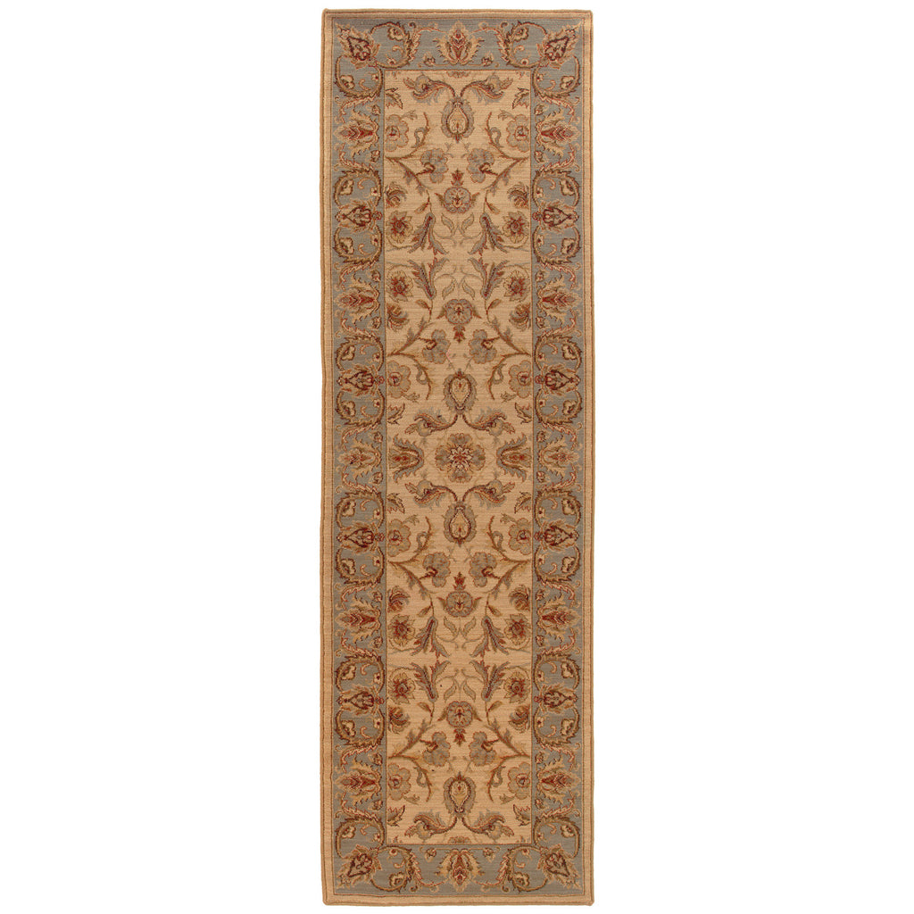 Oriental Weavers Nadira 042B2 Beige/Blue Area Rug Incredible Rugs and