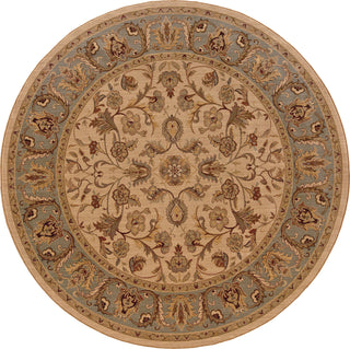 Oriental Weavers Nadira 042B2 Beige/Blue Area Rug 9' Round