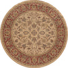 Oriental Weavers Nadira 042D2 Beige/Rust Area Rug Round Image