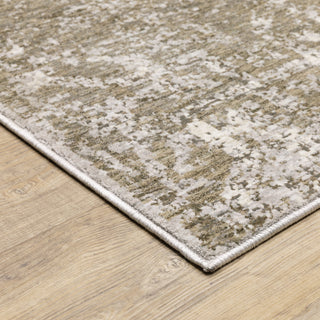 Oriental Weavers Nebulous 1330E Beige/Grey Area Rug Corner Image