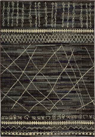 Oriental Weavers Nomad 633N5 Black/Beige Area Rug main image