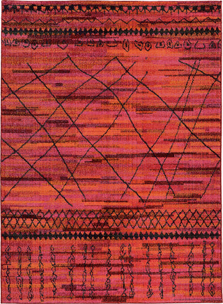 Oriental Weavers Nomad 633R5 Orange/Pink Area Rug main image