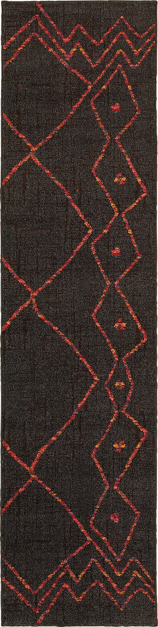 Oriental Weavers Nomad 6991N Brown/Orange Area Rug Runner