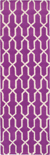 Pantone Universe Optic 41101 Purple/Ivory Area Rug Runner