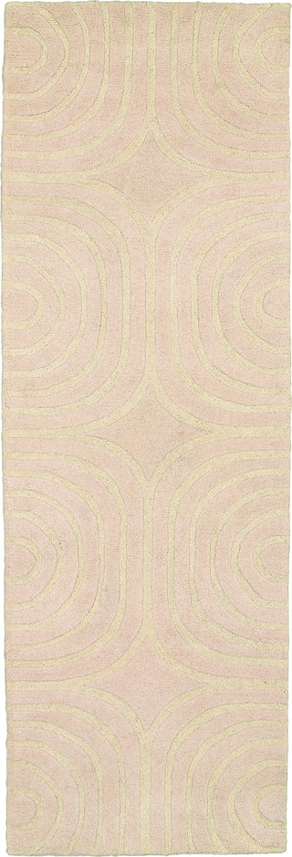 Pantone Universe Optic 41108 Pink/Ivory Area Rug Runner