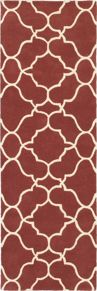 Pantone Universe Optic 41109 Rust/Ivory Area Rug Runner