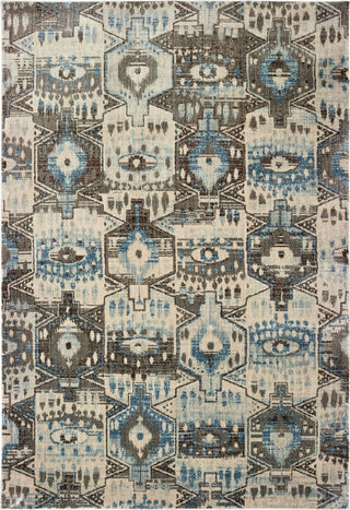 Oriental Weavers Pandora 1334W Blue Brown Area Rug main image