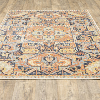 Oriental Weavers Pandora 049S7 Blue Orange Area Rug Alternate Image