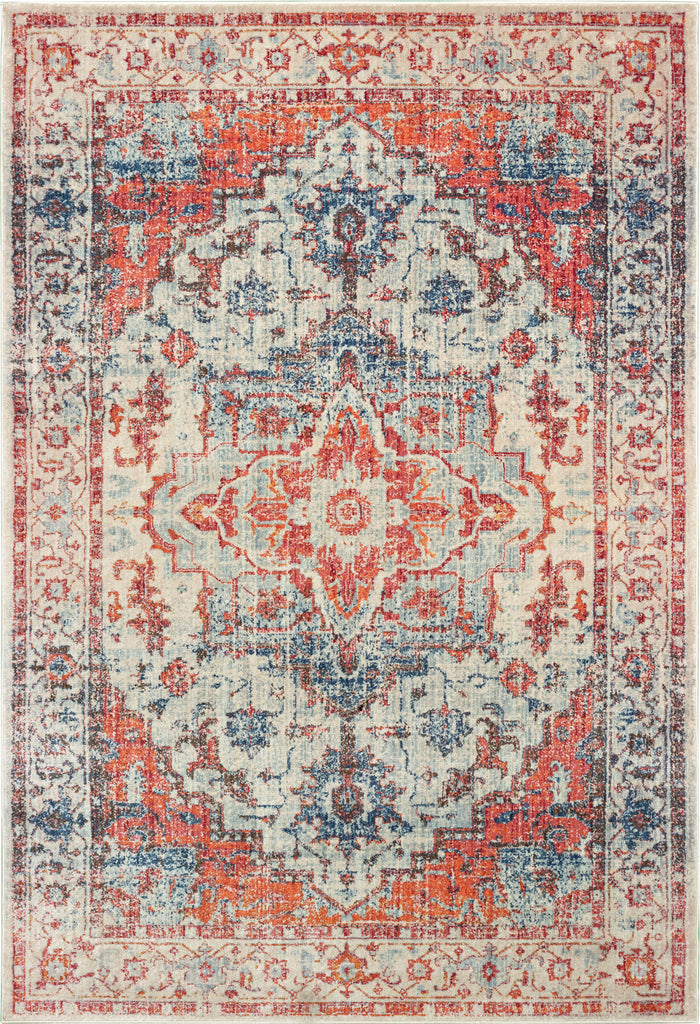 Oriental Weavers Pandora 070W7 Blue Orange Area Rug main image