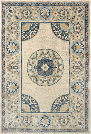 Oriental Weavers Pandora 8027W Ivory Blue Area Rug main image