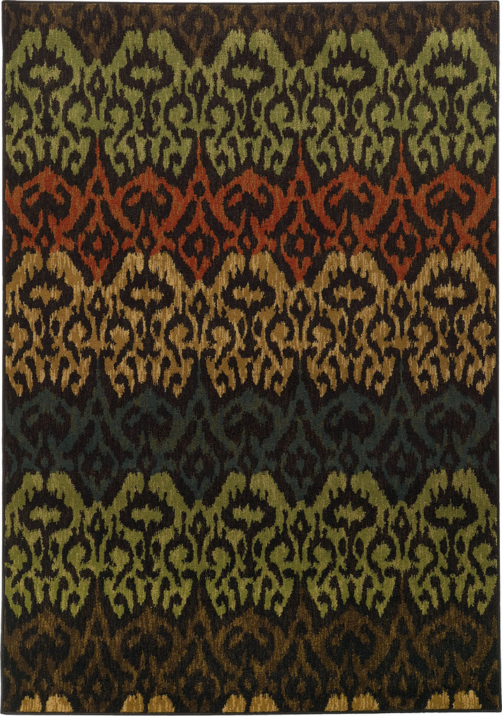 Oriental Weavers Parker 5341F Black/Multi Area Rug main image