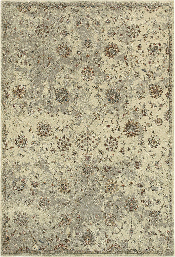 Oriental Weavers Pasha 112W6 Beige/Grey Area Rug main image featured
