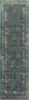 Oriental Weavers Pasha 1337B Navy/Grey Area Rug 2'3'' X 7'6'' Runner Image