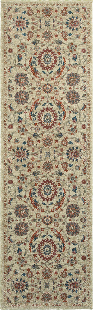 Oriental Weavers Pasha 032W6 Beige/Multi Area Rug Runner Image