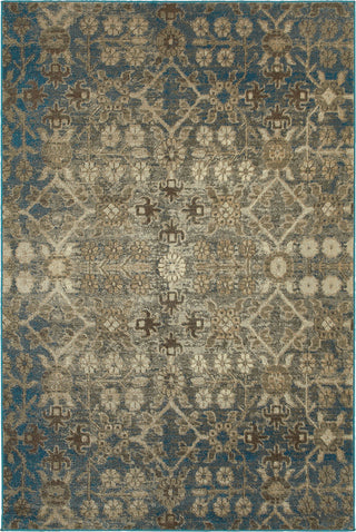 Oriental Weavers Pasha 8020L Beige/Blue Area Rug main image featured