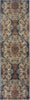 Oriental Weavers Pasha 8022K Blue/ Rust Area Rug 2'3'' X 7'6'' Runner