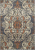 Oriental Weavers Pasha 8022K Blue/ Rust Area Rug main image featured