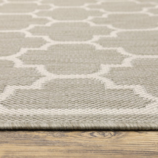 Oriental Weavers Portofino 1636H Grey/Ivory Area Rug Pile Image
