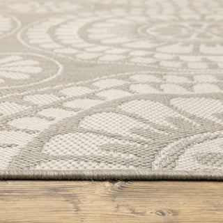 Oriental Weavers Portofino 1832H Grey/Ivory Area Rug Pile Image