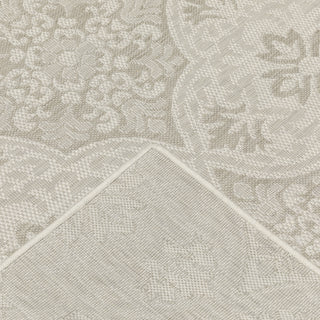 Oriental Weavers Portofino 2805W Ivory/Grey Area Rug Backing Image