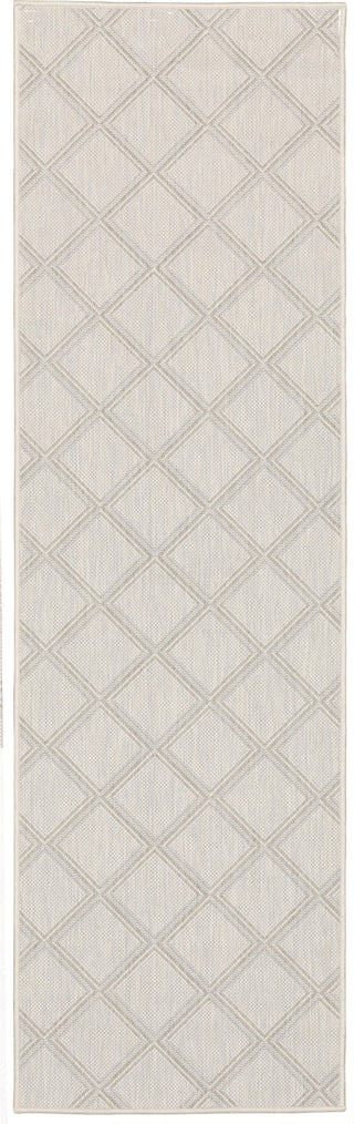 Oriental Weavers Portofino 5098W Ivory/Grey Area Rug Runner Image