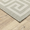 Oriental Weavers Portofino 6560D Grey/Ivory Area Rug Corner Image