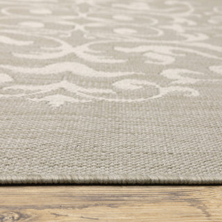 Oriental Weavers Portofino 6649W Grey/Ivory Area Rug Pile Image