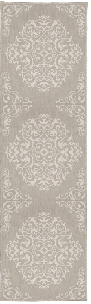 Oriental Weavers Portofino 6649W Grey/Ivory Area Rug Runner Image
