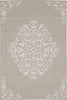 Oriental Weavers Portofino 6649W Grey/Ivory Area Rug main image featured