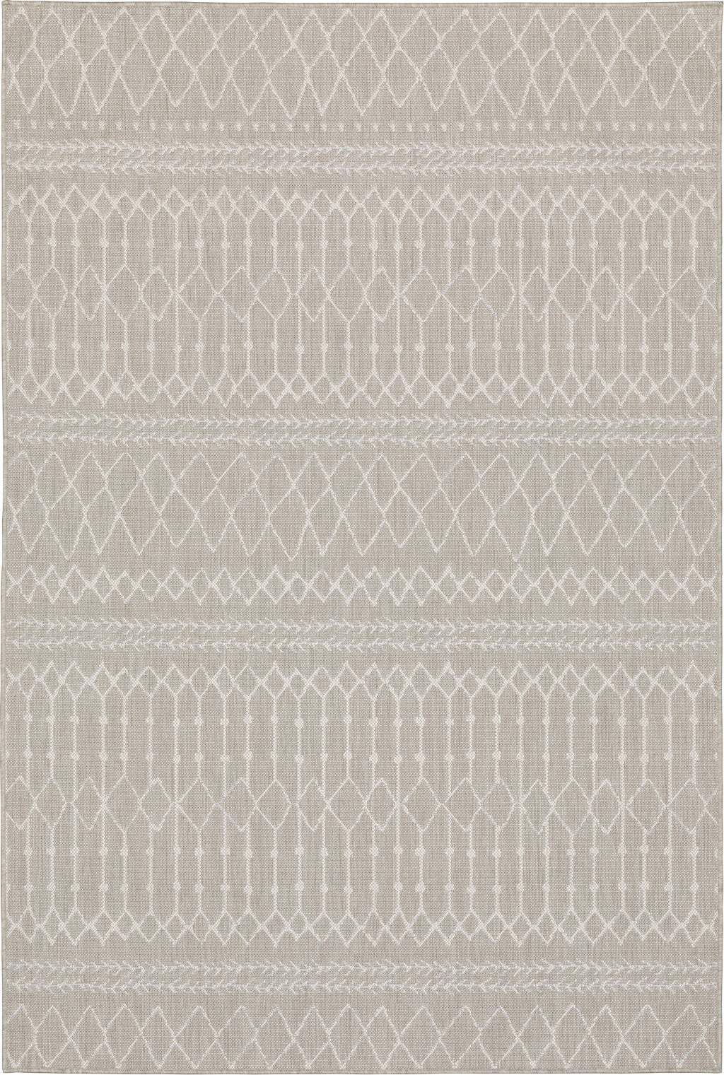 Oriental Weavers Portofino 670H4 Grey/Ivory Area Rug main image featured