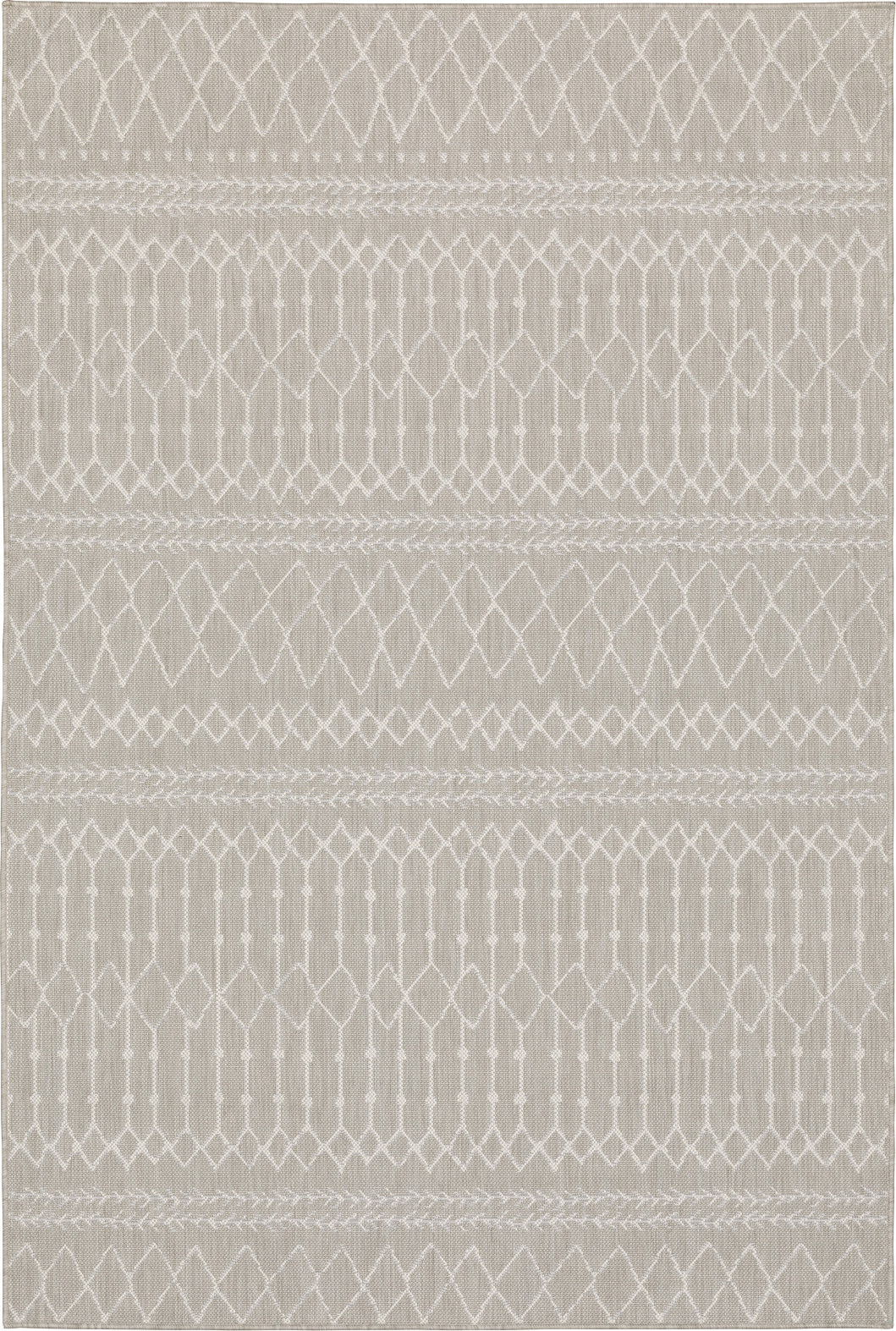 Oriental Weavers Portofino 670H4 Grey/Ivory Area Rug main image featured