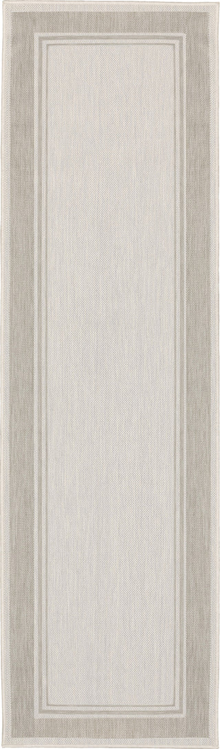 Oriental Weavers Portofino 6765W Ivory/Grey Area Rug Runner Image