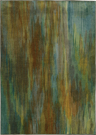 Pantone Universe Prismatic 73158 Green/Multi Area Rug Main