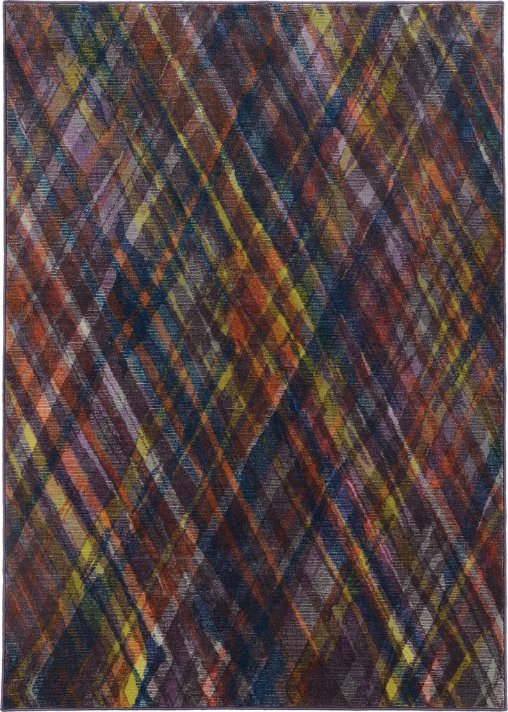 Pantone Universe Prismatic 85103 Navy/ Multi Area Rug main image