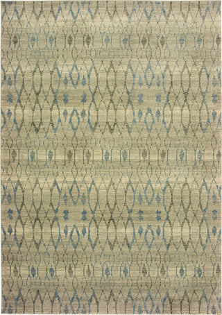 Oriental Weavers Raleigh 1807H Ivory/Blue Area Rug main image Featured