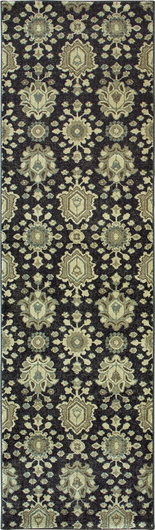 Oriental Weavers Raleigh 533Q5 Navy/Ivory Area Rug 