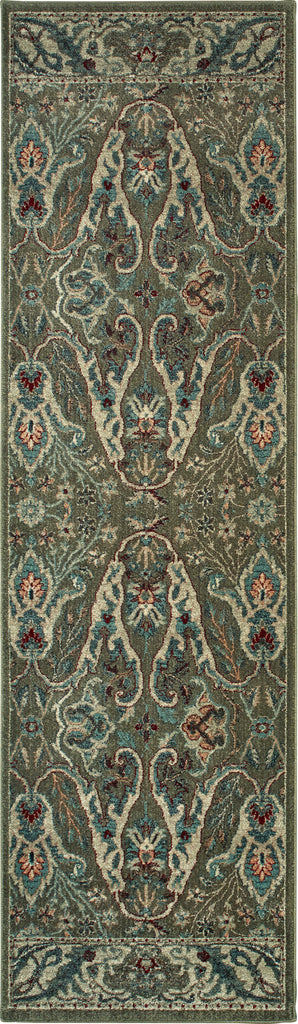 Oriental Weavers Raleigh 655Q5 Brown/Ivory Area Rug 2'3'' X 7'6'' Runner