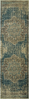 Oriental Weavers Raleigh 6649H Blue/Ivory Area Rug 2'3'' X 7'6'' Runner