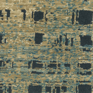 Oriental Weavers Reed RE07B Beige/Blue Area Rug Close-up Image