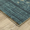 Oriental Weavers Reed RE08A Blue/Green Area Rug Corner Image
