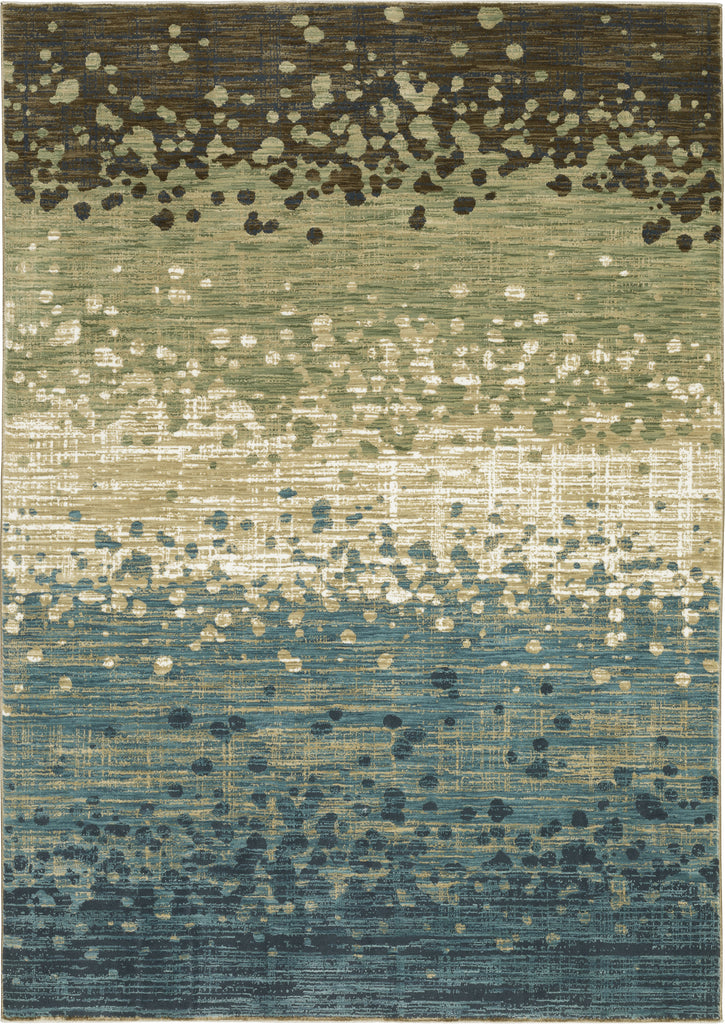 Oriental Weavers Reed RE08A Blue/Green Area Rug main image