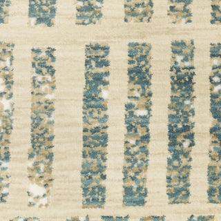 Oriental Weavers Reed RE12W Ivory/Blue Area Rug Close-up Image